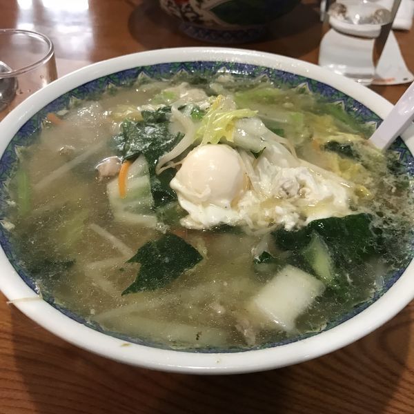 「手打玉子タンメン 810円」@中華そば集来の写真