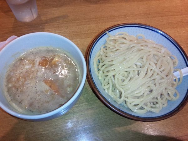 「濃厚煮干しつけ麺」@鼈の写真