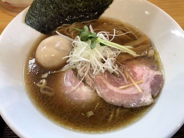 「味玉醤油そば　￥８８０」@麺屋 希楽夢の写真