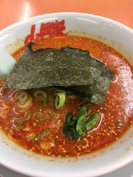 「辛味噌らーめん（大辛）」@ラーメン山岡家 相模原店の写真