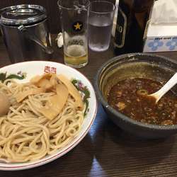 つけ麺 味玉 炒飯