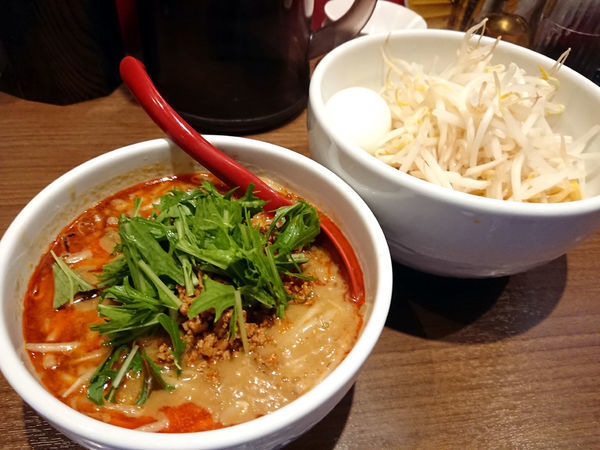 「限定 担々つけめん」@らーめん 蓮の写真