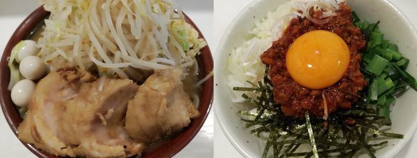 「大ラーメン＋豚1枚」@ハイパーファットンの写真