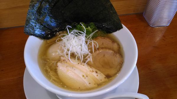 「特製塩ラーメン1000円」@らぁ麺屋 晴天の写真