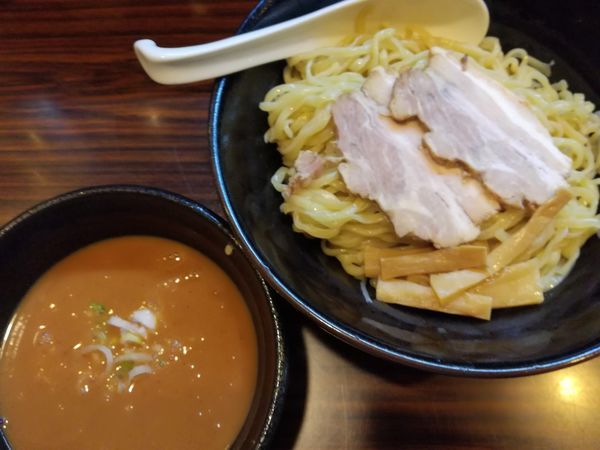 「鶏豚骨醤油魚介つけ麺(2玉400g)」@ラーメン長山の写真