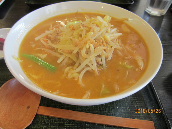 「味噌らーめん740円」@煽り味噌 麺屋 横田商店の写真