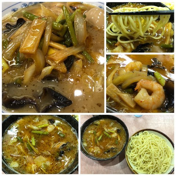 「【限定】もりえびそば 880円 麺カタメ」@所沢大勝軒の写真