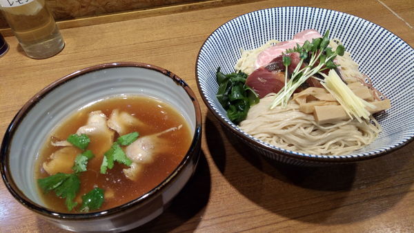「初鰹の特製つけそば（限定）」@寿製麺よしかわ 川越店の写真
