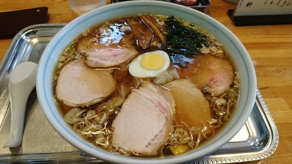 「チャーシューワンタン麺」@大勝軒 武蔵増戸店の写真