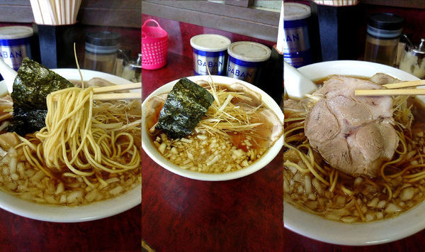 「『ネギチャーシューメン+大盛(￥800+100)』」@三番亭の写真