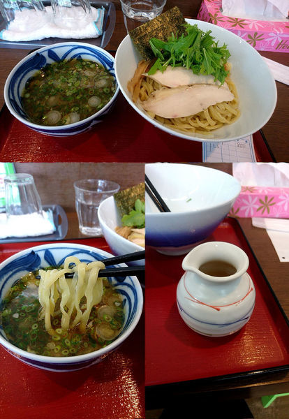 「『煮干し塩つけめん 1.5玉(￥850)』」@麺や 流れ星の写真