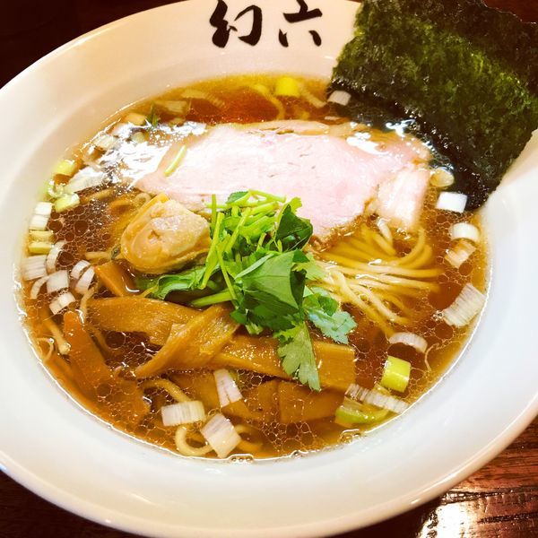 「幻六醤油そば」@中華そば 幻六の写真