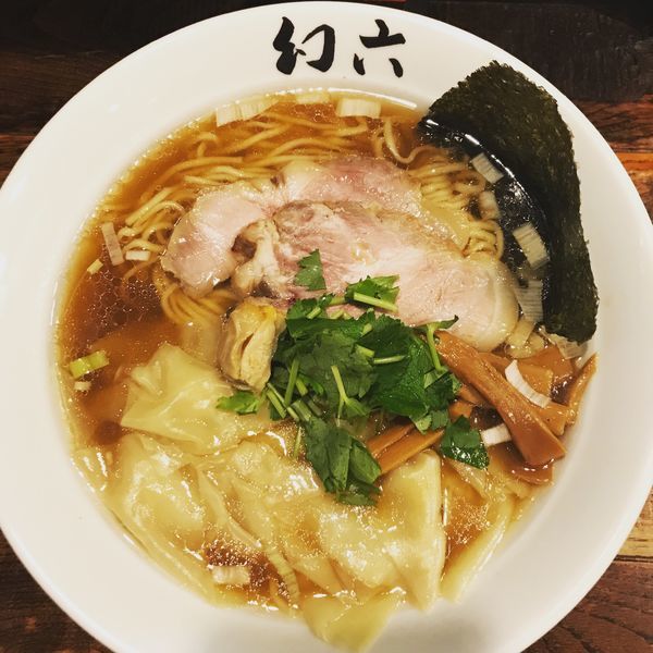 「幻六醤油そば」@中華そば 幻六の写真