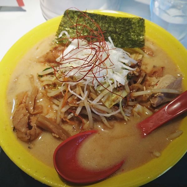 「3SOらーめん香福豚ホルモン炒めのせ」@RA-MEN 3SOの写真