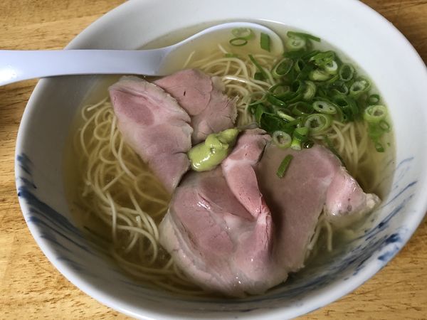 「わさび塩ラーメン  600円」@ラーメンNORIの写真