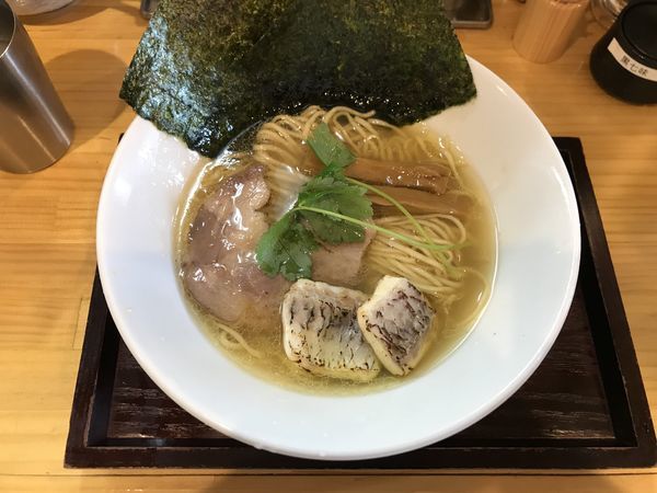 「鯛と鶏の塩そば」@麺屋 希楽夢の写真