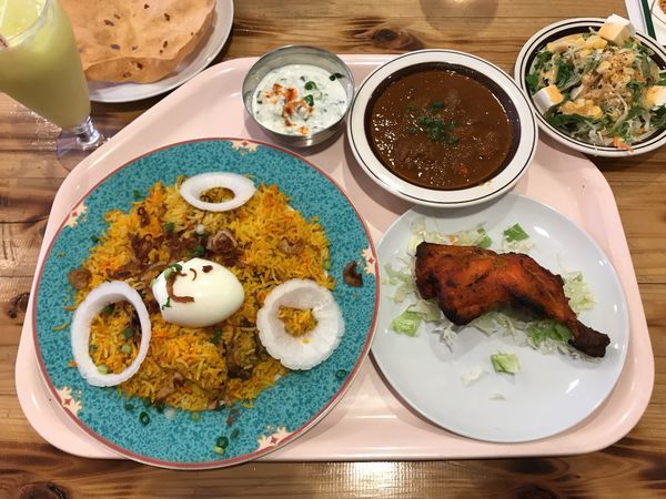 「ビリヤニタンドリーチキン」@オーガニック・シクダル・マアの写真