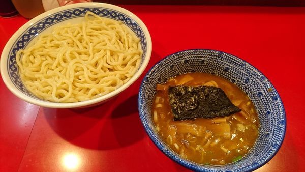 「つけめん(大)+メンマ」@自家製中華そば 勢得の写真