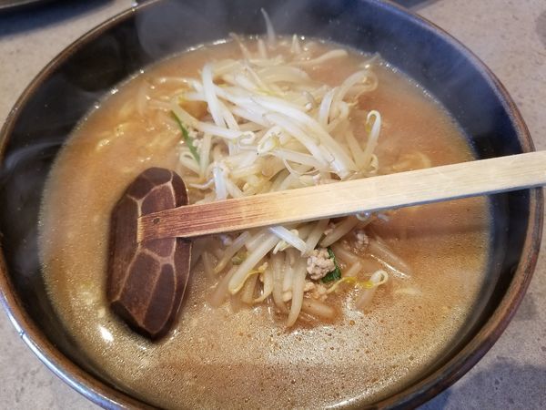 「味噌ラーメン」@らーめん あいちゃく亭の写真