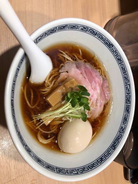 「味玉中華そば」@中華そば ます田の写真