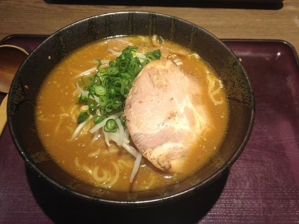 「赤味噌ラーメン」@北海道らぁめん伝丸 南葛西店の写真