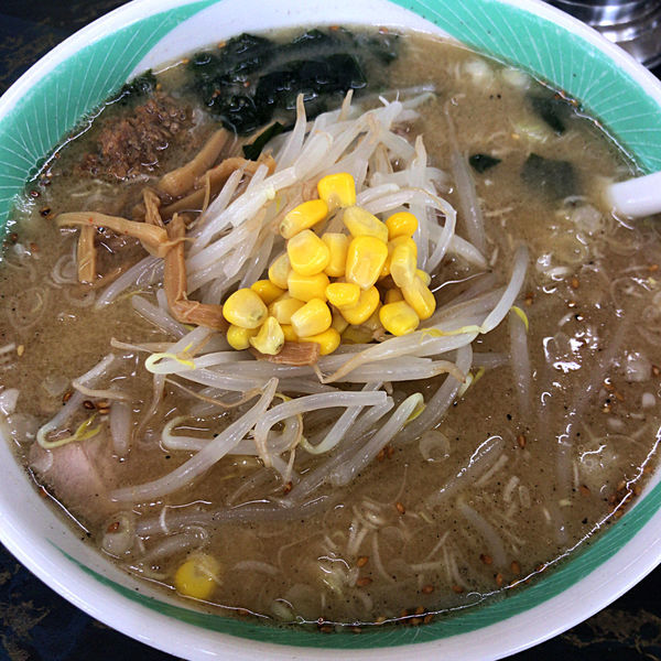 「ミソチャーシューメン　800円」@手打ちらーめん 龍昌の写真