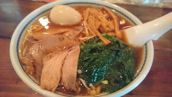 「らぅめん玉子いり、大盛」@らぅめん とくやの写真