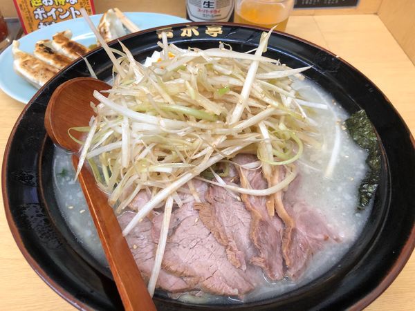 「ねぎ塩チャーシュー」@ラーメン青木亭 越谷店の写真