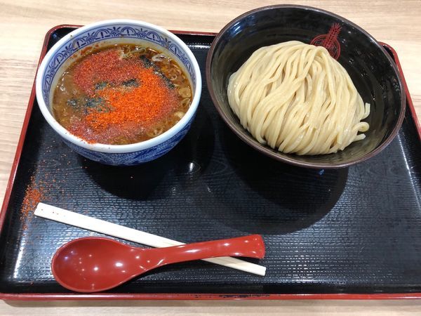 「山椒つけ麺」@つけ麺専門店 三田製麺所 セブンパークアリオ柏店の写真
