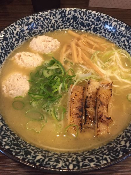 「濃厚鶏そば 鶏肉団子」@鶏そば 一瑳の写真