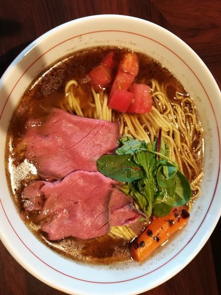 「らーめん大盛り」@牛骨らーめん 牛王の写真