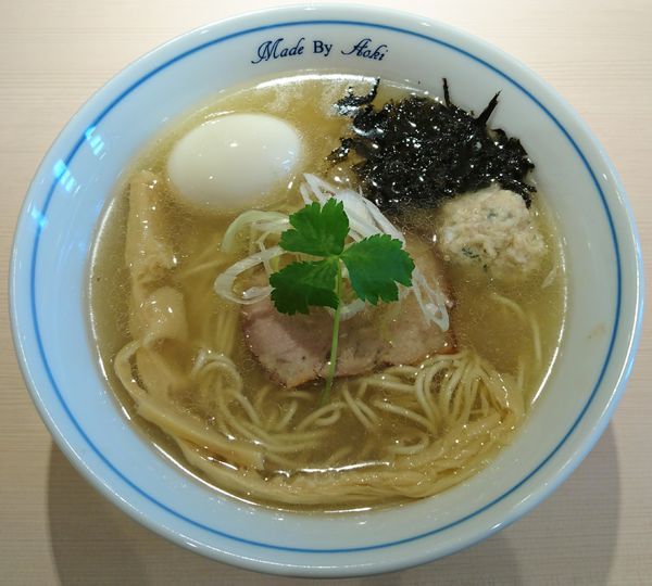 「煮干しらーめん＋煮たまご＋和え玉」@中華蕎麦 あお木 secondの写真