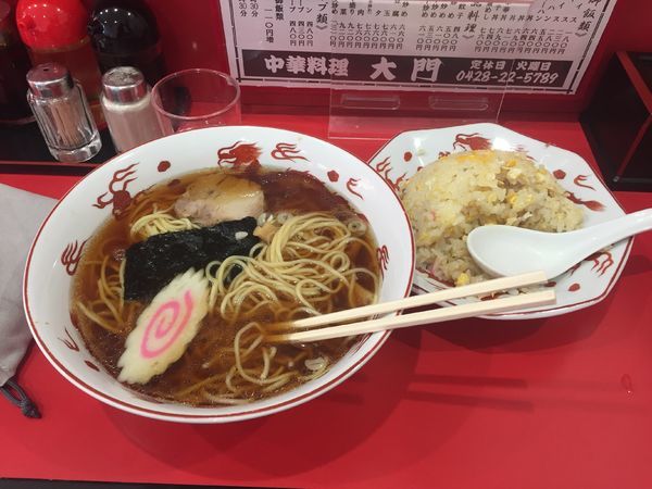 「ラーメン 480円」@大門の写真