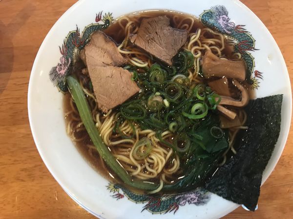 「あっさり黒醤油ラーメン」@大阪ふくちぁんラーメン 枚方店の写真