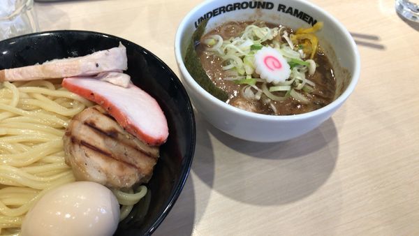 「濃厚特製つけ麺」@UNDERGROUND RAMEN 頑者 コクーンシティさいたま新都心店の写真