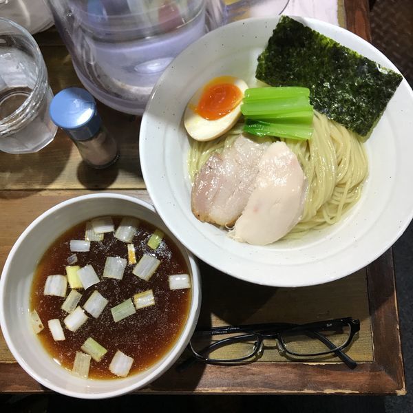 「トロトロ昆布水つけ麺　醤油」@ラーメン屋ジョンの写真