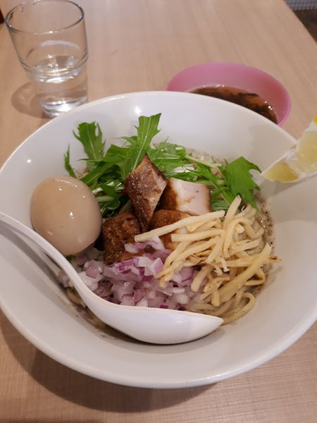 「(限定)にぼチーズませそば750円+ら～パス味玉」@らーめん カッパハウスの写真