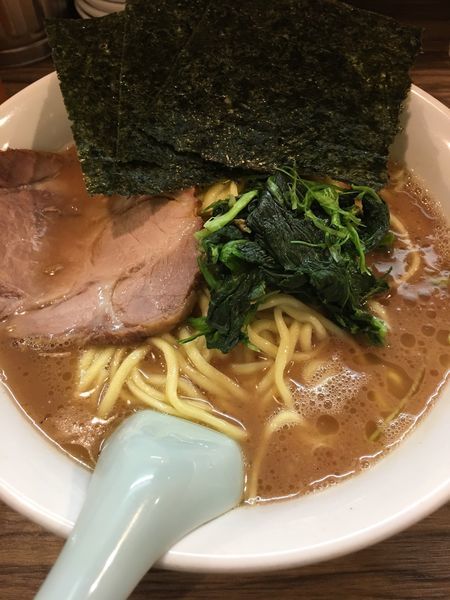 「ラーメン並盛」@横浜家系らーめん 五丁目ハウスの写真