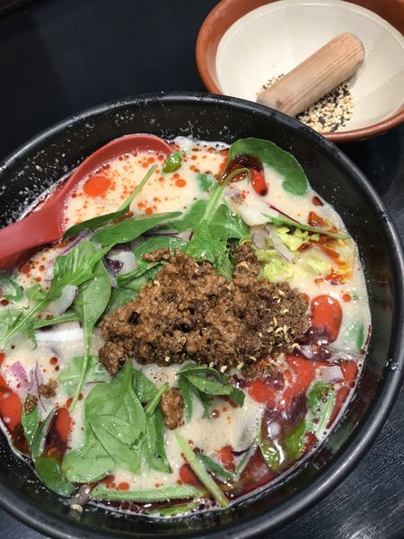 「担々麺」@麺匠 むさし坊 武蔵浦和本店の写真