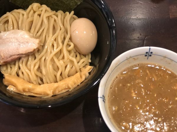 「つけめん＋味玉」@麺屋 亀城の写真