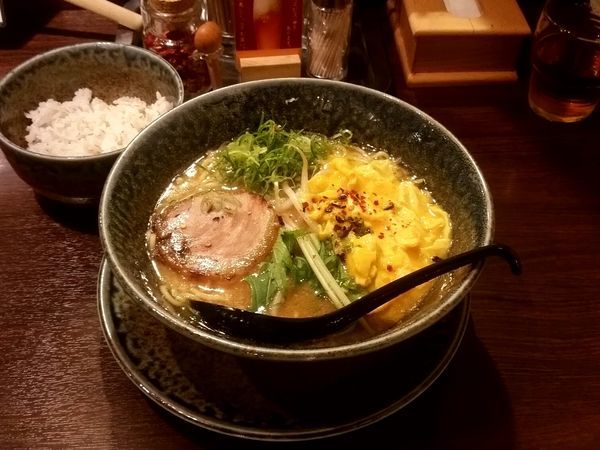 「元気のでるみそラーメン」@ラーメン札幌一粒庵の写真