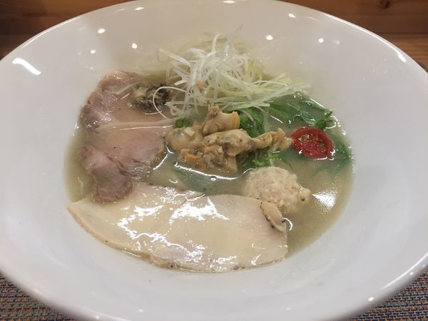 「貝しおそば@800」@麺屋 貝原の写真