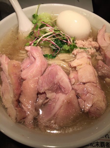 「塩生姜らーめん」@塩生姜らー麺専門店 MANNISHの写真