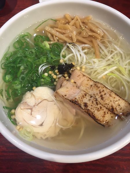 「塩かけ トッピングセットA」@鶏だし中華そば かね壱 KANEICHIの写真