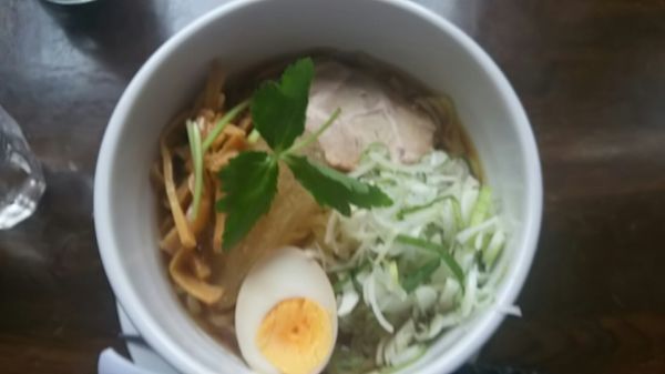 「山形水ラーメン（単品）900円」@Pour cafeの写真