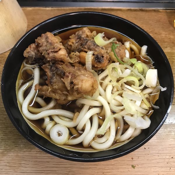 「いかげそ天（￥370）」@六文そば 昌平橋店の写真