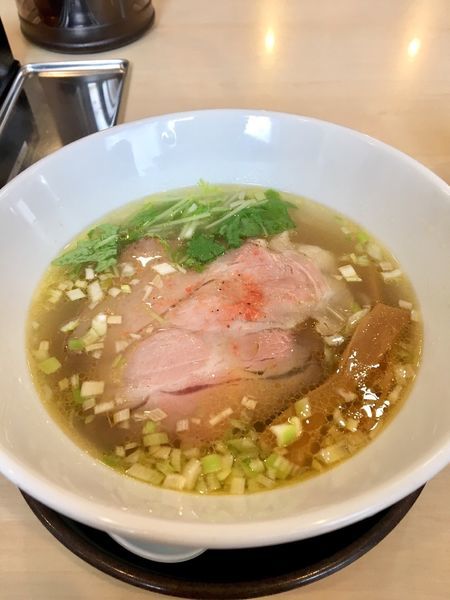 「鶏と鯛の塩そば」@清麺屋の写真