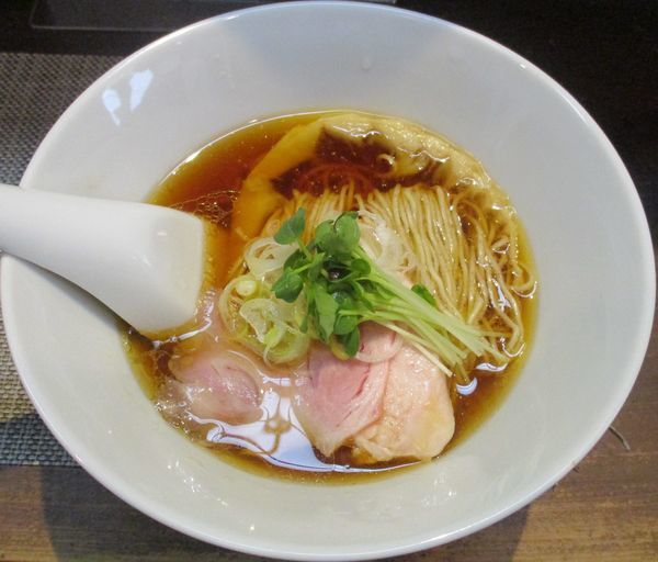 「醤油蕎麦　750円」@神保町黒須の写真