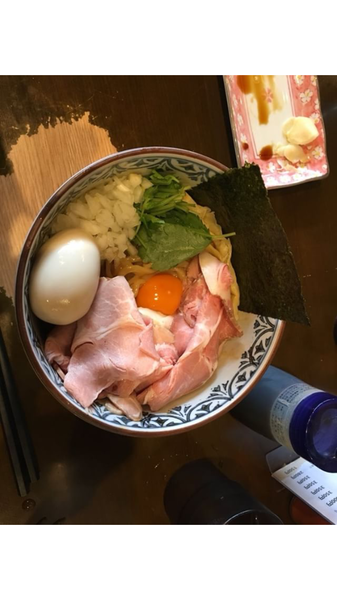 「濃厚卵のまぜそば」@中華そば 四つ葉の写真