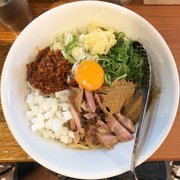 「冷やしまぜそば（中盛）」@麺屋 庄太 六浦本店の写真